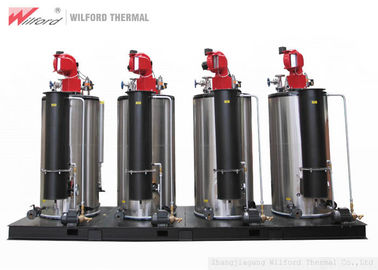 250-1000kg/dérapage de H - structure à gaz montée de tube de l'eau de générateur de vapeur